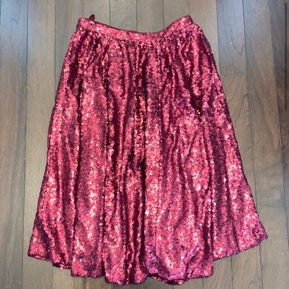 Rare Slate & Willow Sequin Skirt - Picture 2 of 4